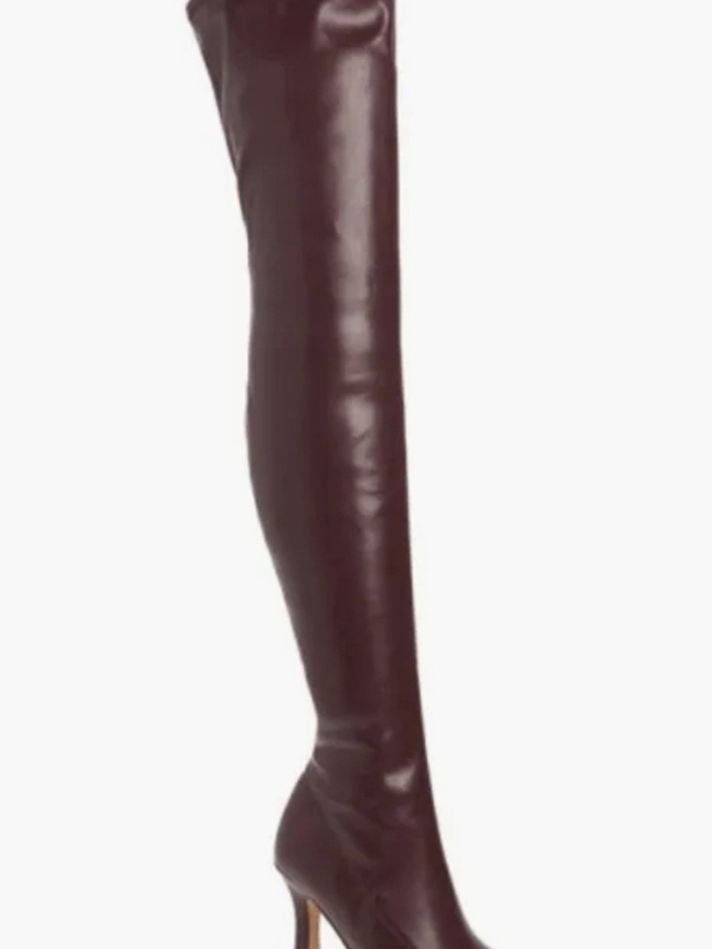 Steve Madden Burgundy Over-the-Knee Thigh High Stiletto Boot OTK - Picture 3 of 14